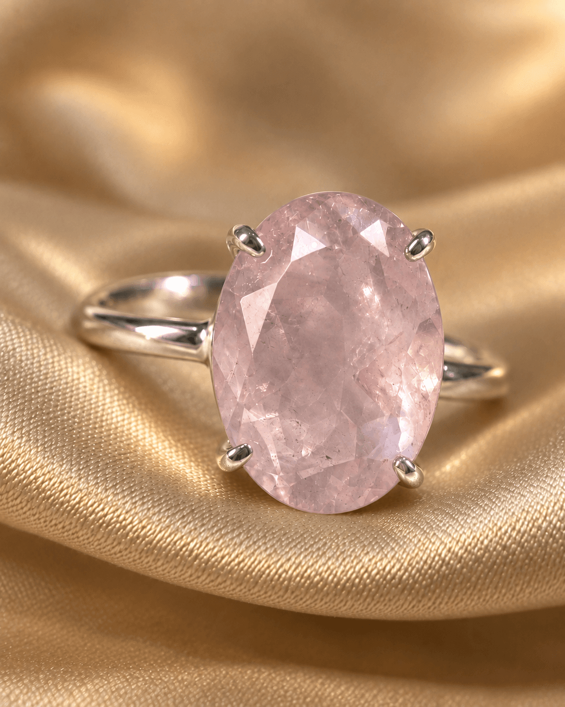 Rose Quartz Ring